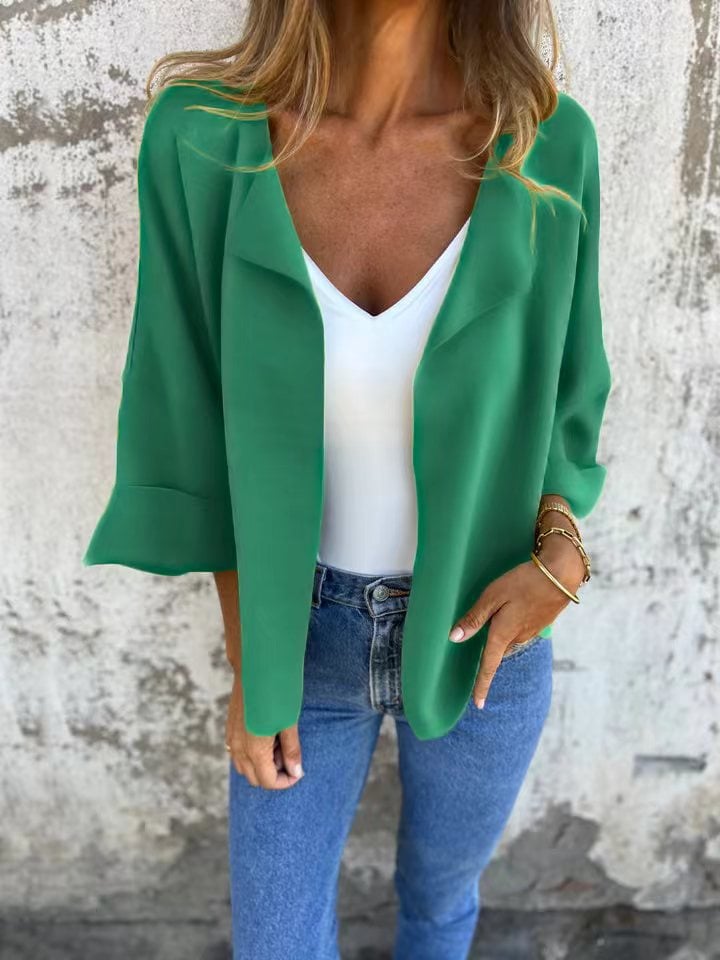 Marielle | Sweter Rozpinany Zamszowy