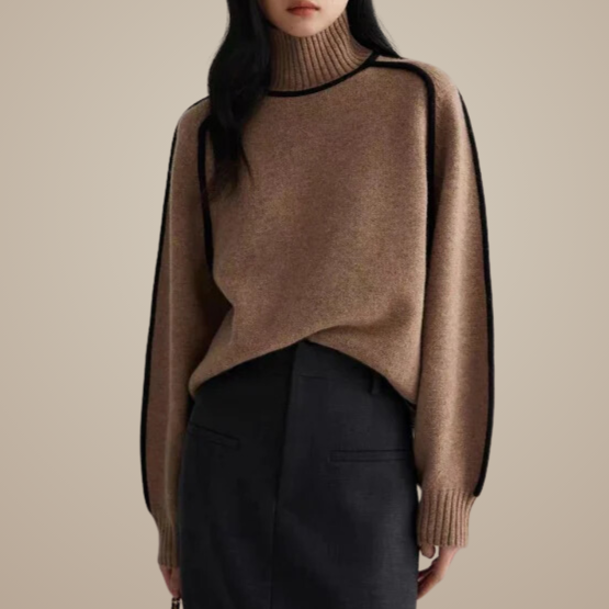 Emily | Sweter z Golfem