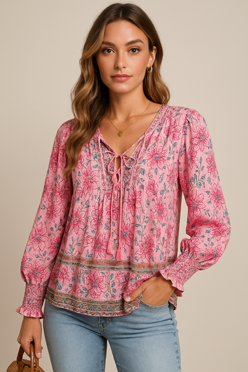Arya | Bluzka Boho Blossom