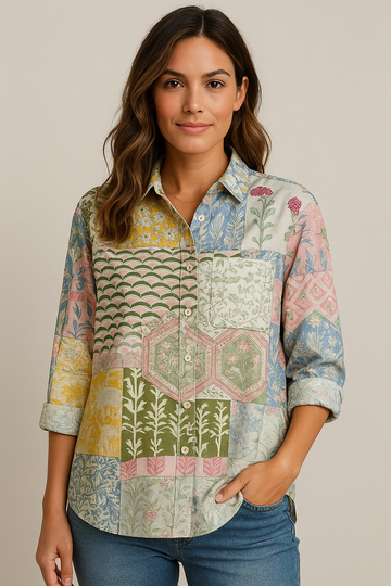 Natasha | Elegancka Kwiatowa Bluzka