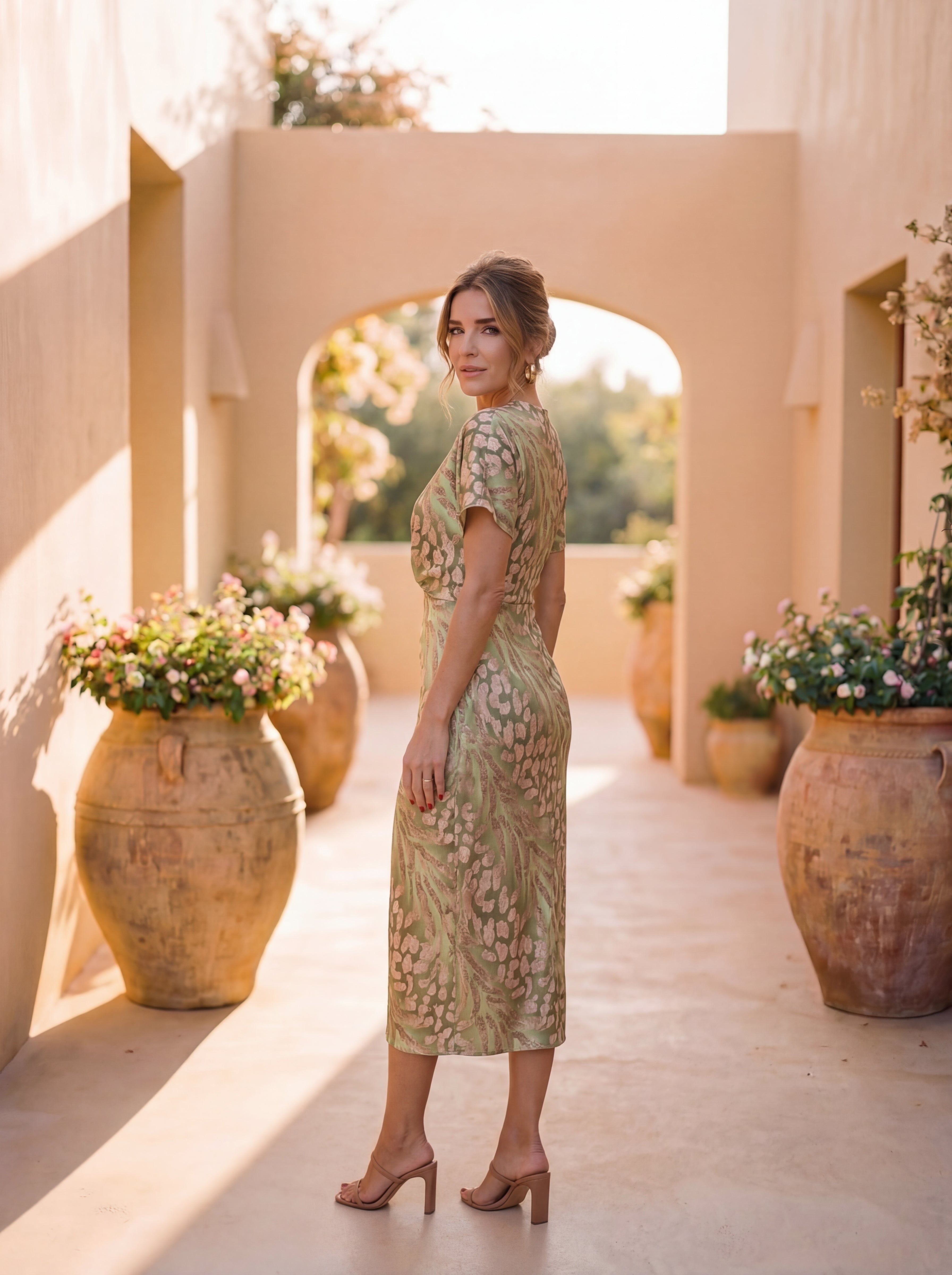 Calandra | Elegancka Sukienka Midi
