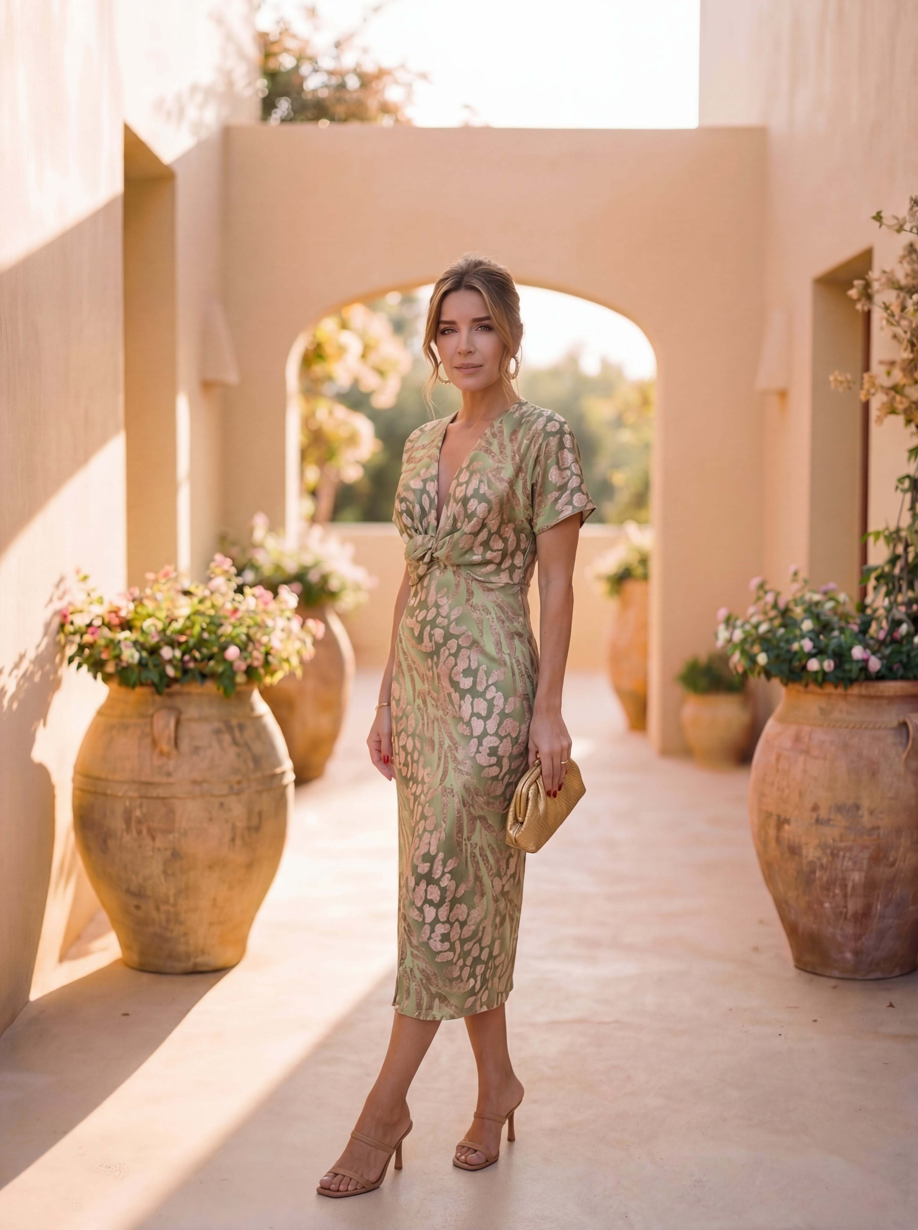 Calandra | Elegancka Sukienka Midi