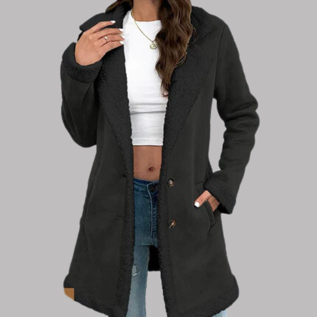 Amelia | Płaszcz Sherpa