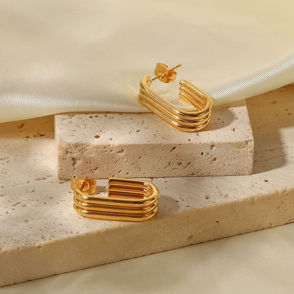 Charimelle | Kolczyki 18K Złoto