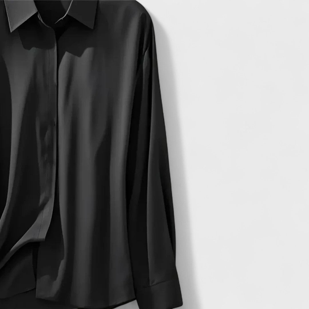 Marzena | Elegancka Satynowa Bluzka