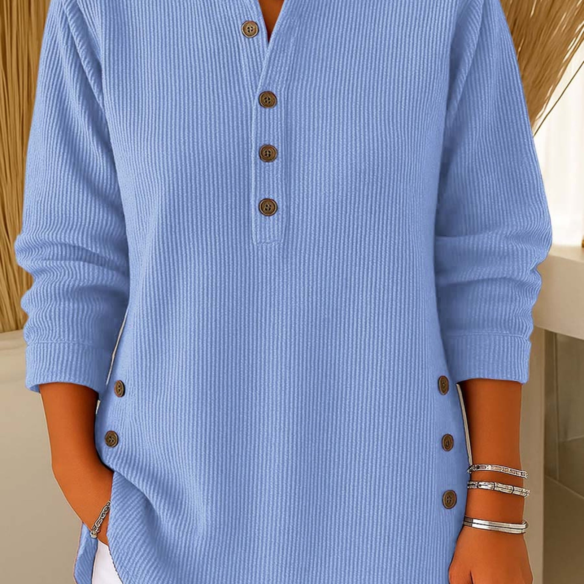 Lara | Dzianinowy Sweter Luźny