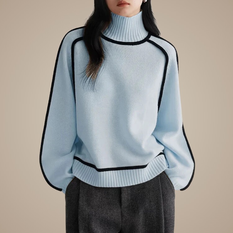 Emily | Sweter z Golfem