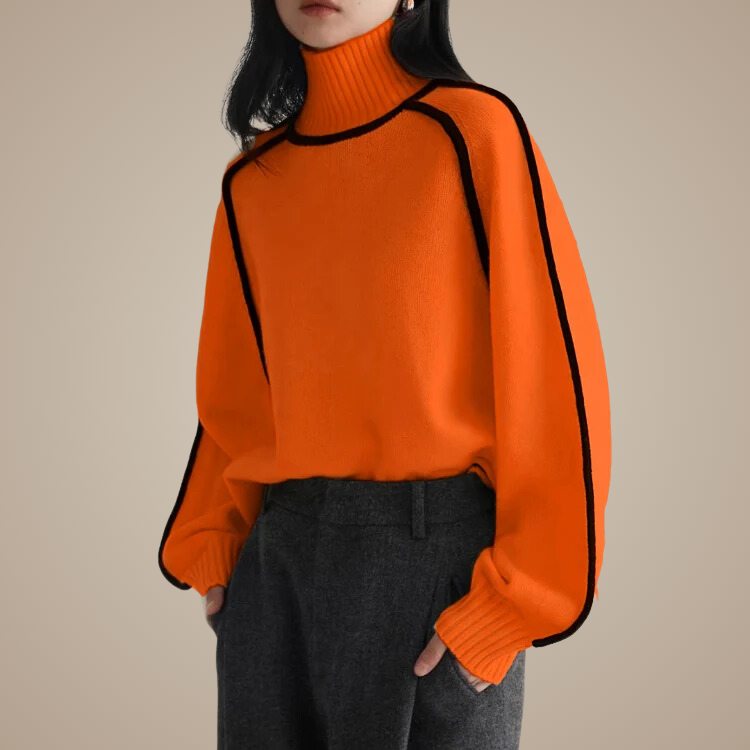 Emily | Sweter z Golfem
