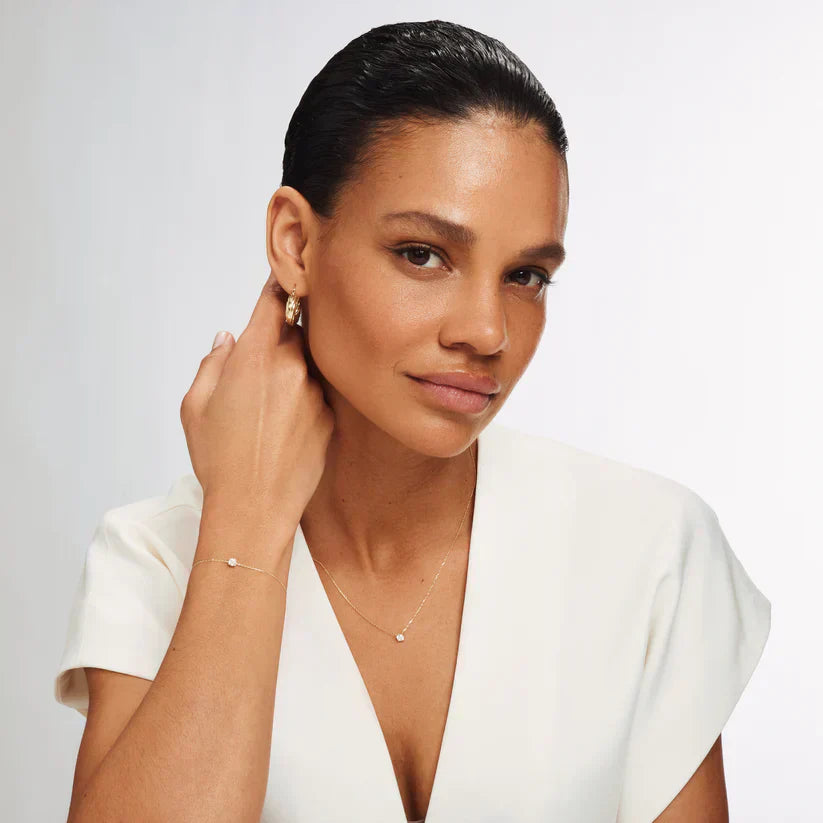 Dalynette | Bransoletka Moissanit 14K