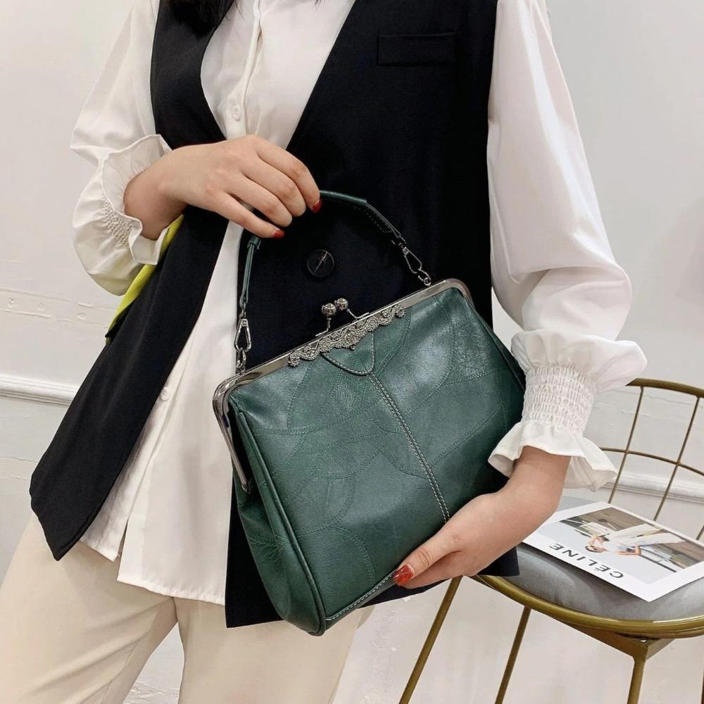 Mila | Vintage Torebka z Klapką