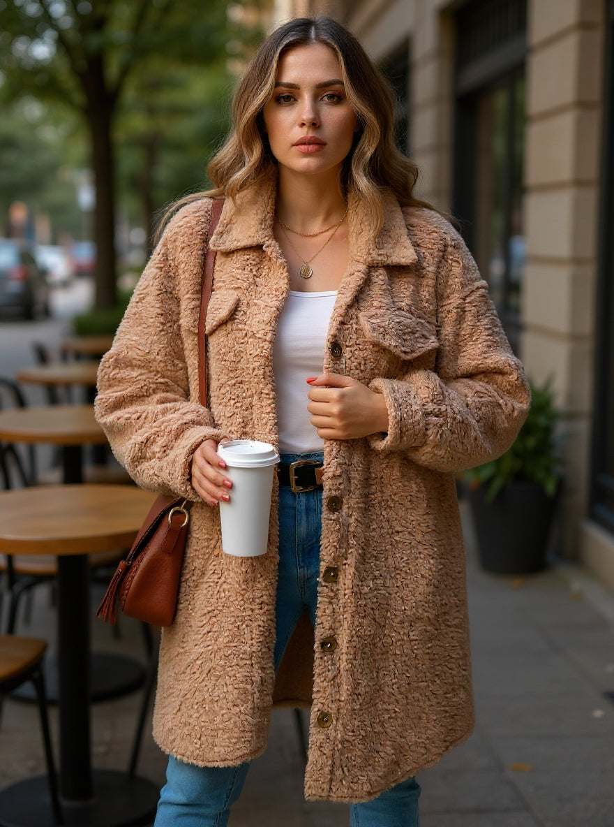 Stefania | Elegancki Płaszcz